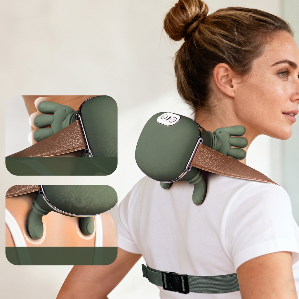 Masseur cervical sans fil RelaxCocoon : détails du produit