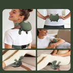 Masseur cervical RelaxCocoon : utilisation sur le dos, les bras et les mollets